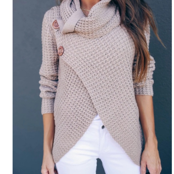 AURORA Knit Wrap Cardigan - Picture 8 of 8